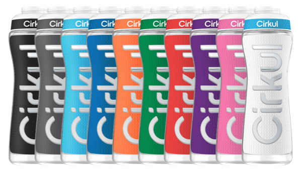 22oz. Grip Squeeze Plastic Bottle & Sport Lid N7